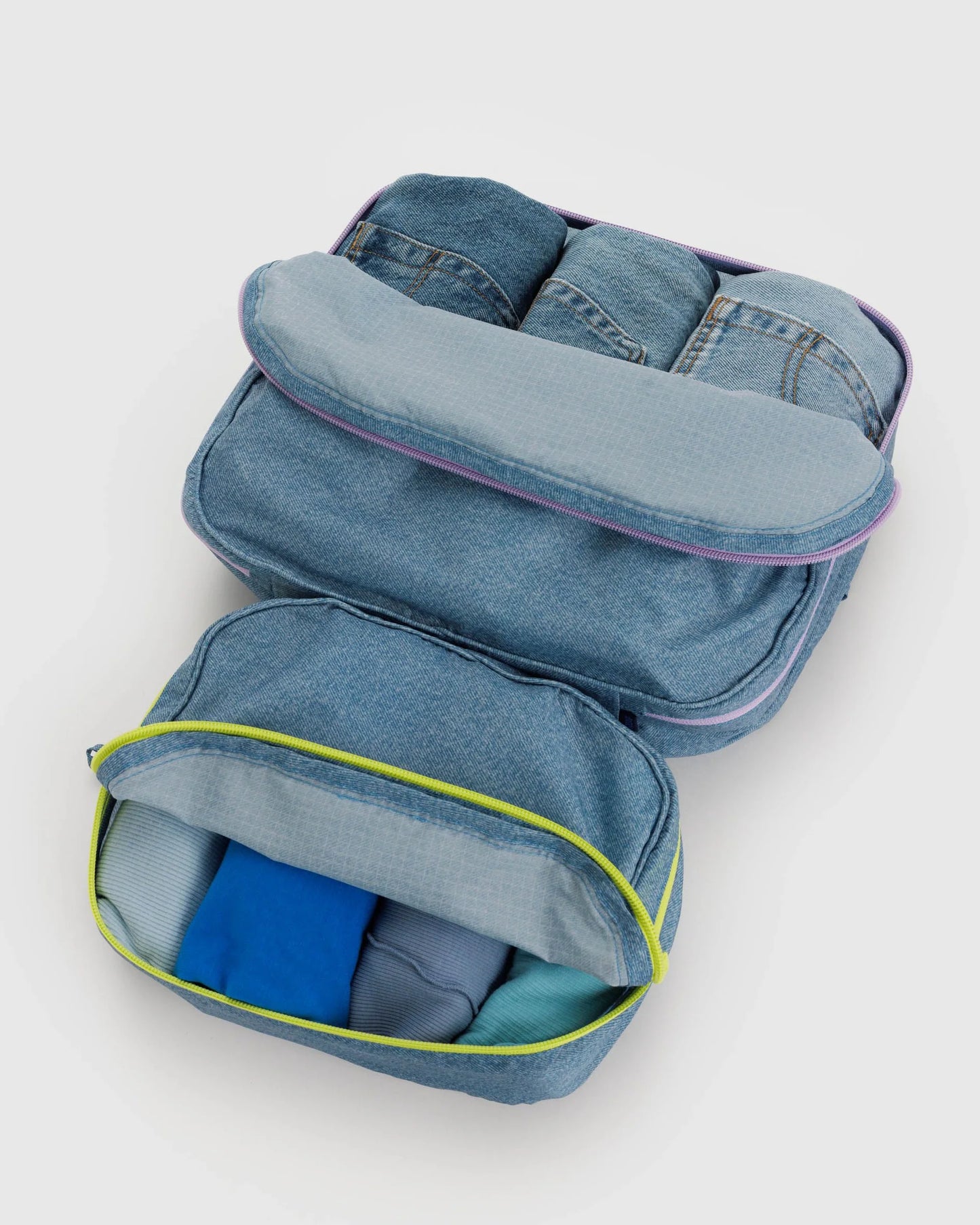 Packing Cube Set - Digital Denim