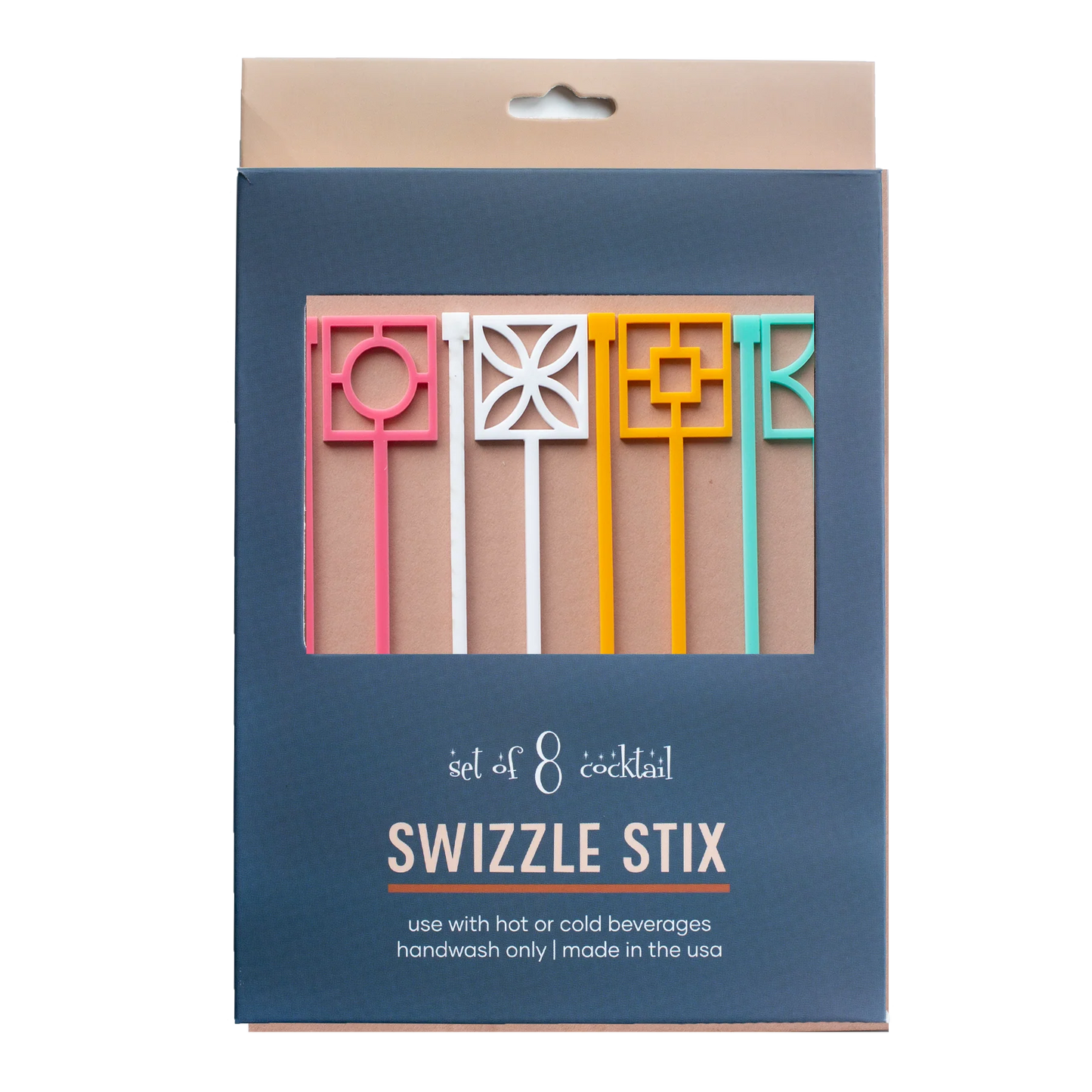 Breeze Block Swizzle Sticks