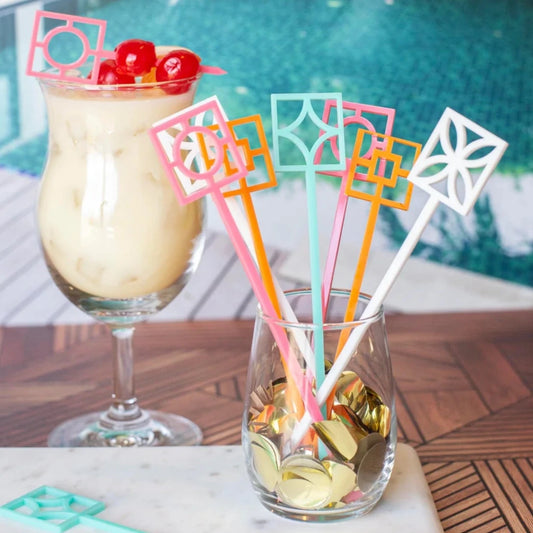 Breeze Block Swizzle Sticks