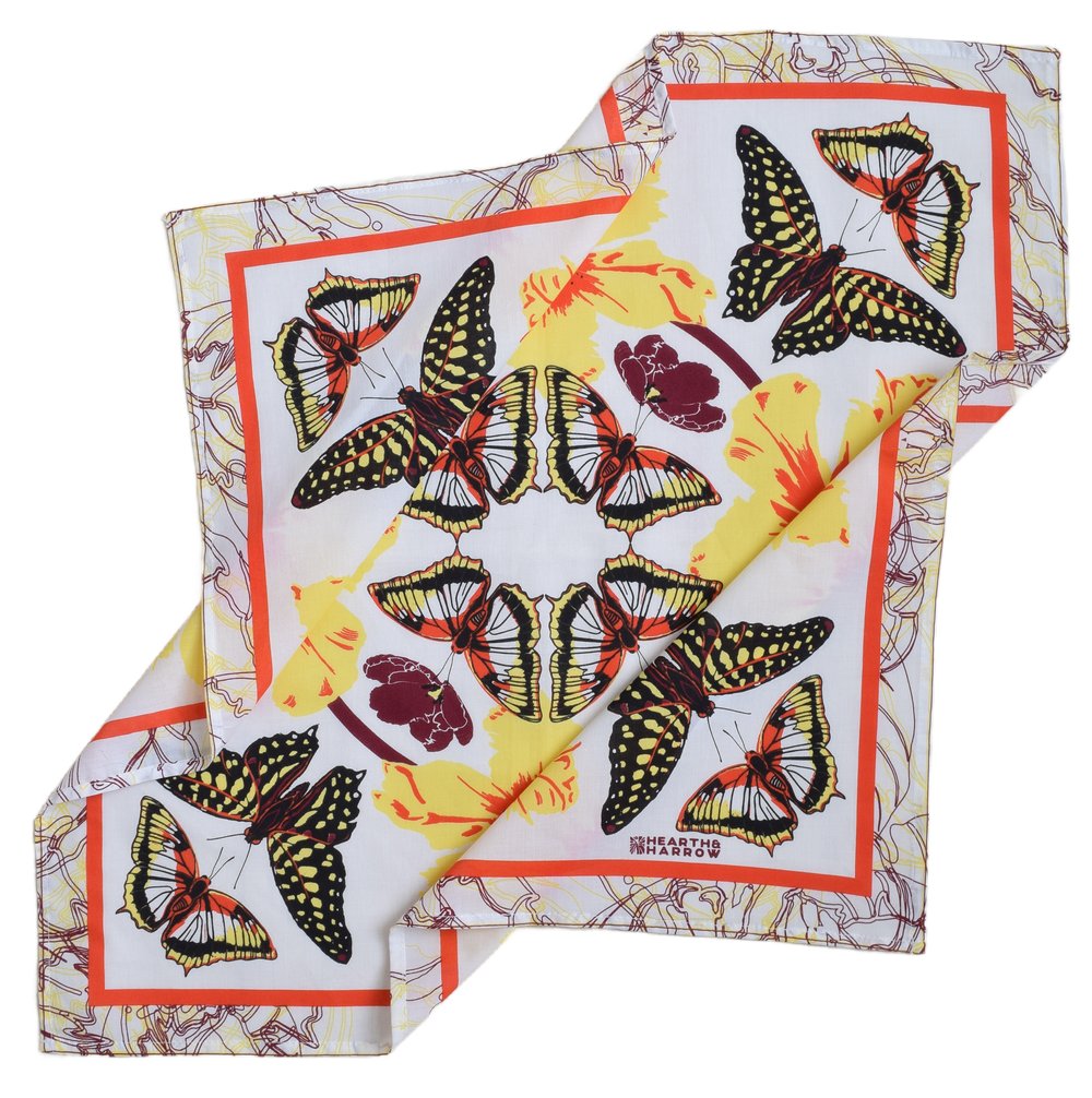 Bandana Butterfly Yellow