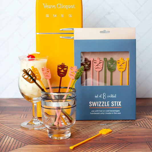 Tiki Swizzle Sticks- Assorted