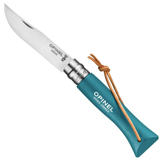 NO. 6 Colorama Folding Knife - Turquoise